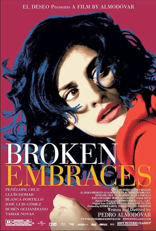 Broken Embraces film posteri