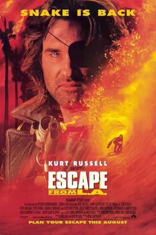 Escape from L.A. film posteri