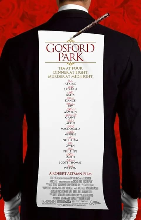 Gosford Park film posteri