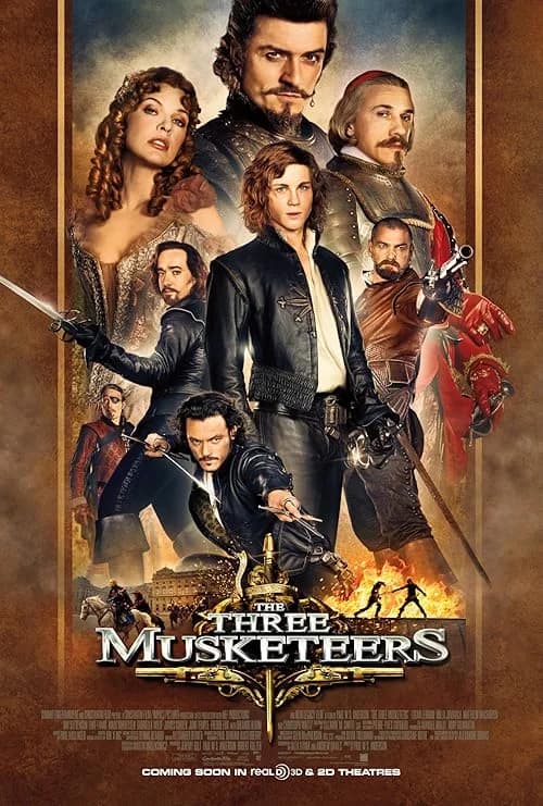 The Three Musketeers film posteri
