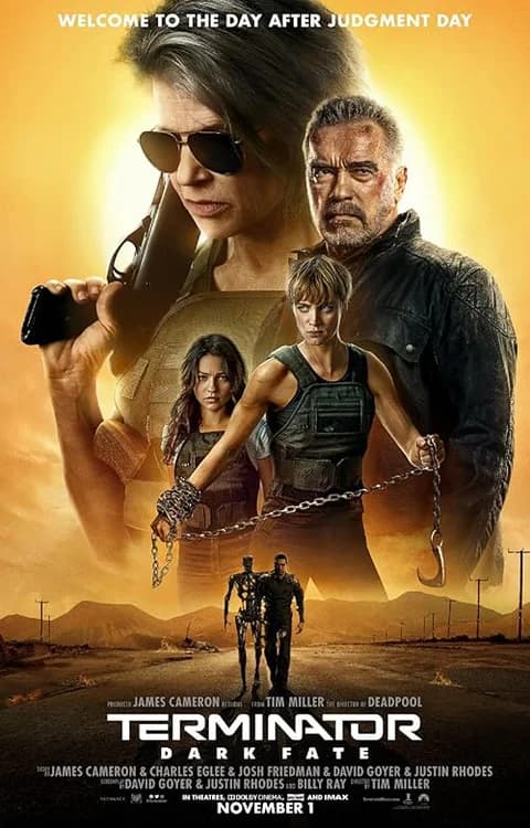 Terminator: Dark Fate film posteri